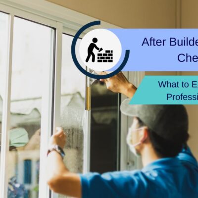 After Builders Cleaning Checklist