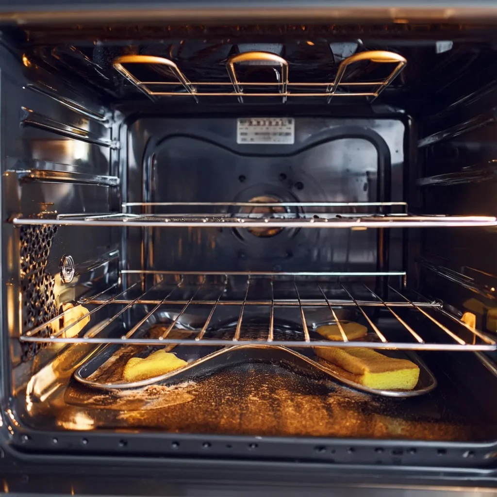 Oven cleaning