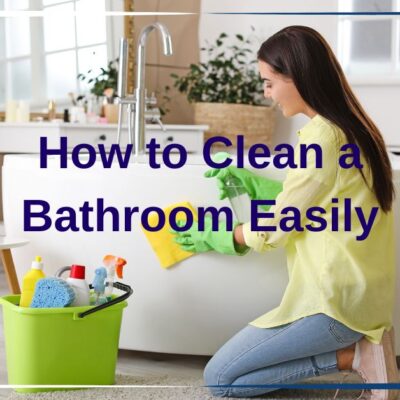 how to clean a bathroom