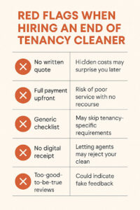 red-flags-when-hiring-an-end-of-tenancy-cleaner