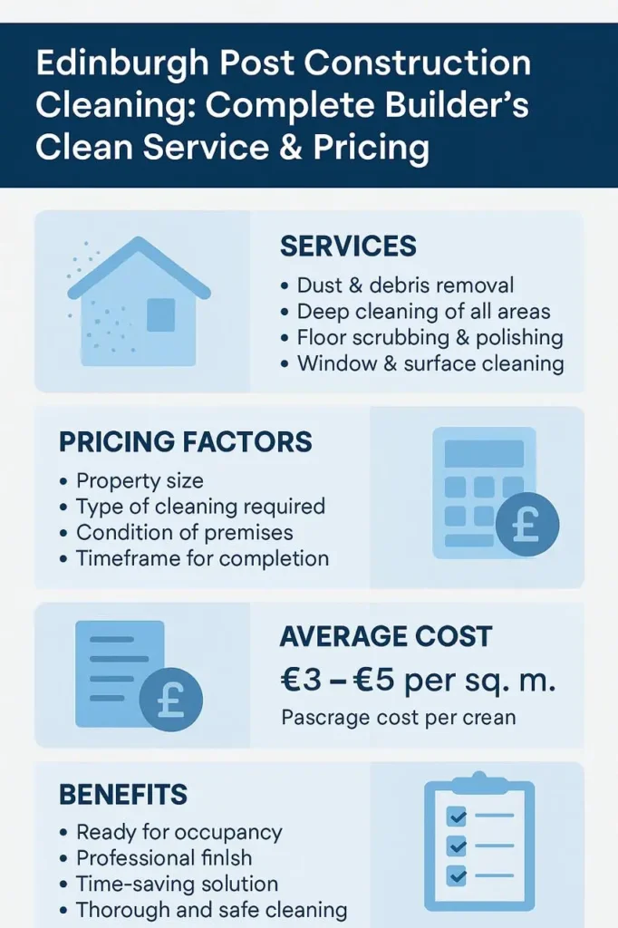 Post Construction Cleaning Edinburgh : Complete Builder's Clean Service & Pricing