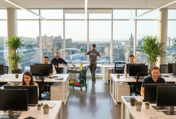 Office Cleaning Edinburgh: How a Clean Workspace Boosts Productivity