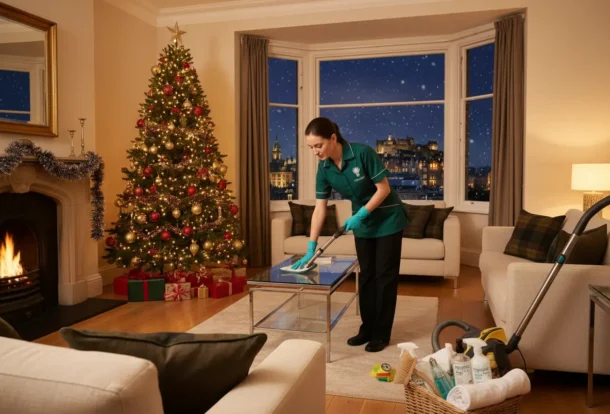 Holiday Cleaning Services Edinburgh: 2-Hour General Clean for £25 (Starts 25 Nov)