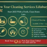 New Year Cleaning Services Edinburgh: Start 2025 With a Fresh, Clean Home