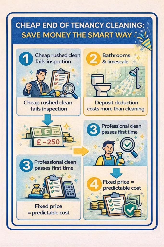 Cheap End of Tenancy Cleaning Edinburgh: How to Save Money Without Losing Your Deposit