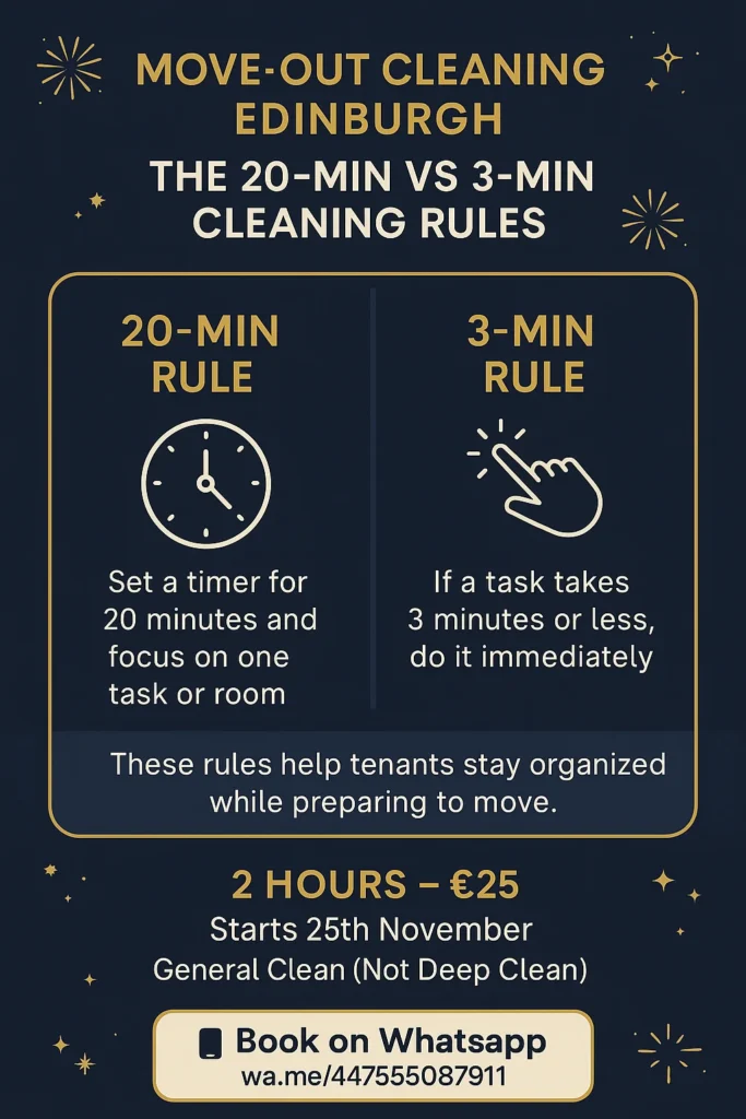 Move-Out Cleaning Edinburgh: Quick, Affordable Cleans Before the New Year Begins