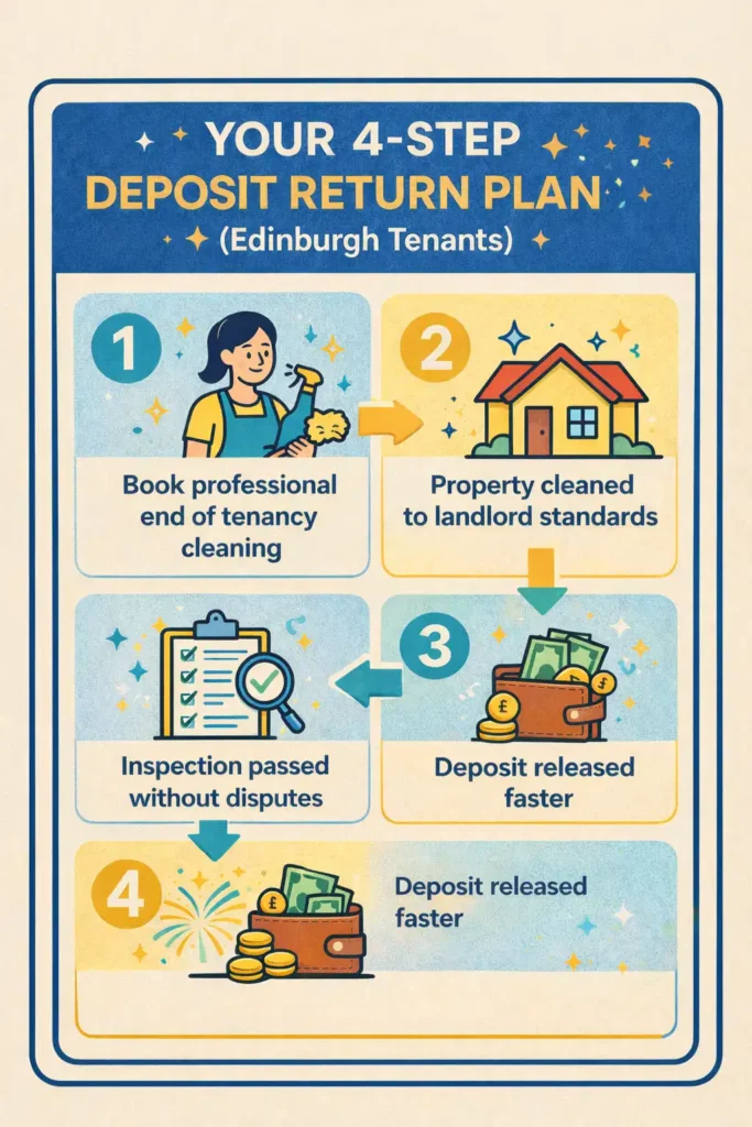 End of Tenancy Cleaning Edinburgh: How to Get Your Full Deposit Back in 2025