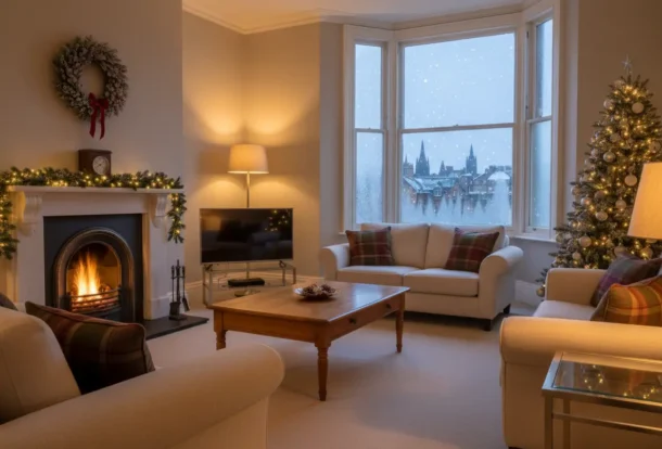 Festive Home Cleaning Edinburgh: From Christmas Guests to New Year Parties—We Handle It All