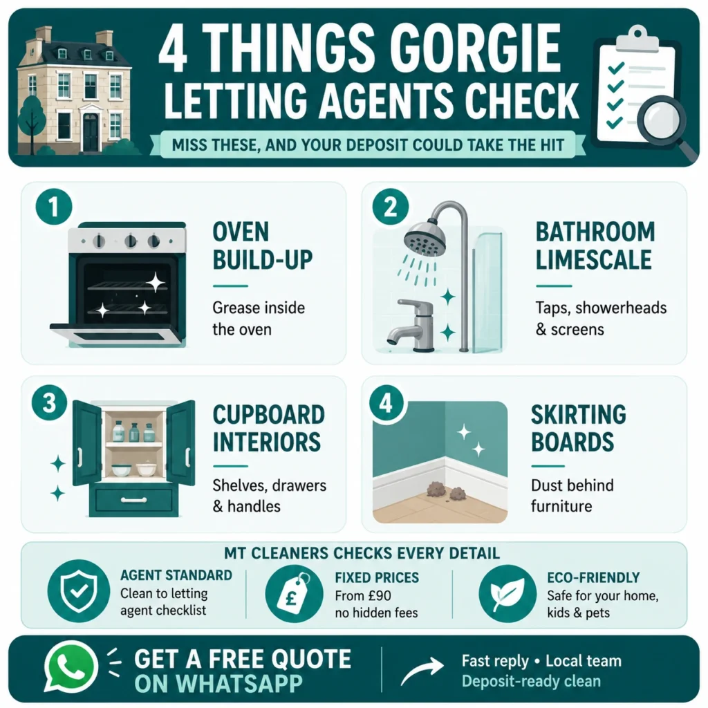 End of tenancy cleaning Gorgie Edinburgh