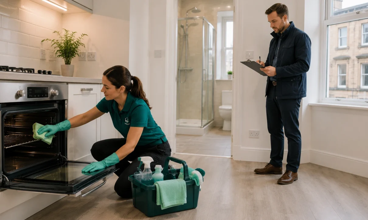 End of tenancy cleaning Edinburgh what actually fails inspection
