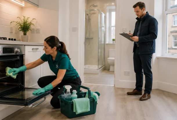 End of tenancy cleaning Edinburgh what actually fails inspection
