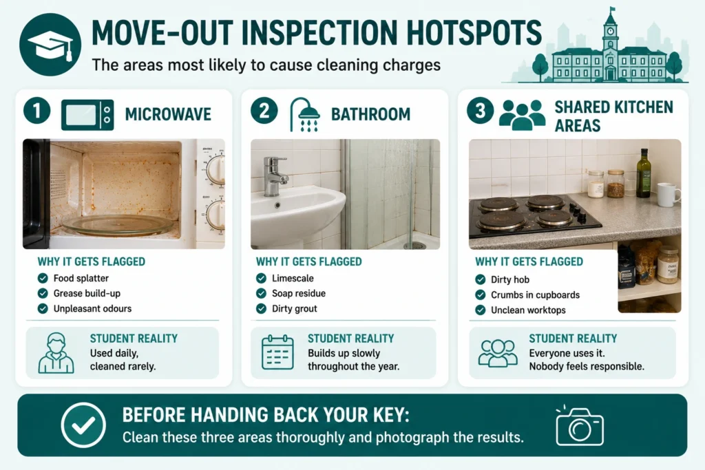 Edinburgh university student accommodation move out what the university expects