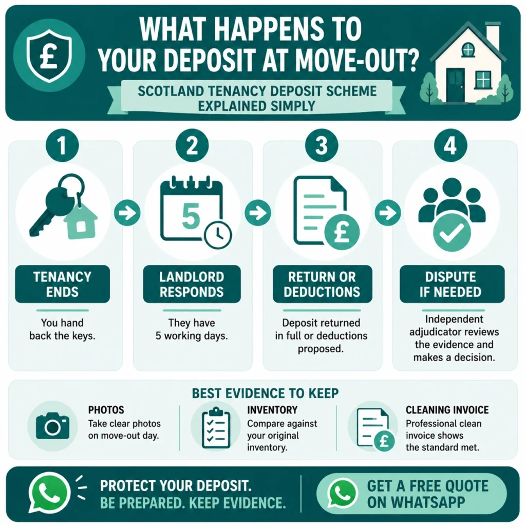 Tenancy deposit scheme Scotland how it works