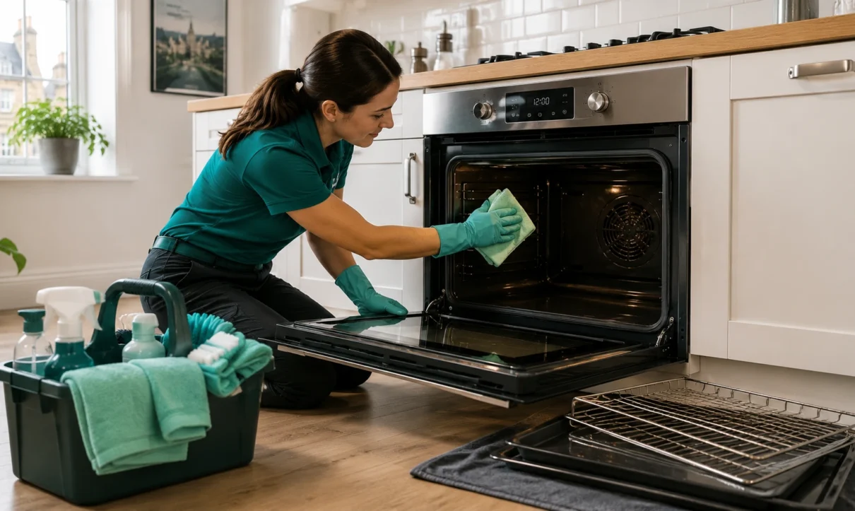 Oven cleaning Edinburgh professional service cost and what is included