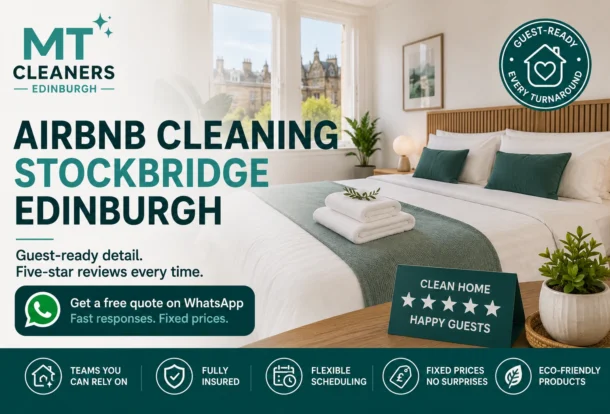 Airbnb cleaning Stockbridge Edinburgh