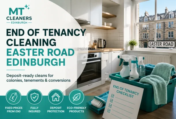 End of tenancy cleaning Easter Road Edinburgh