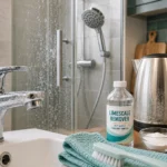 How to remove limescale before moving out (Edinburgh hard water)