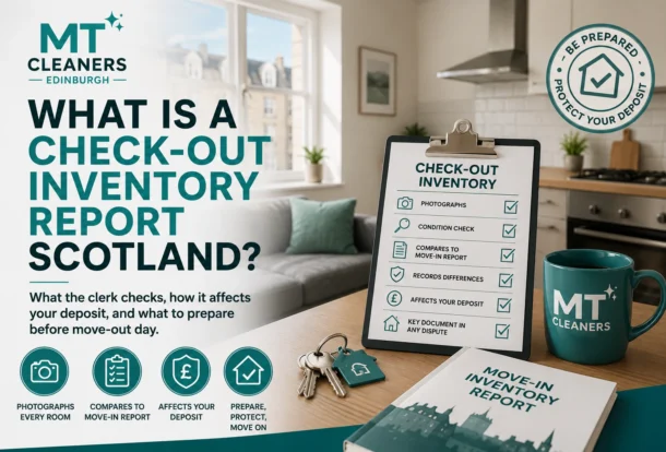 What is a check-out inventory report Scotland